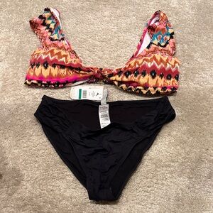 NWT Tommy Bahama size LG bottom & size 10 Boden top bikini set